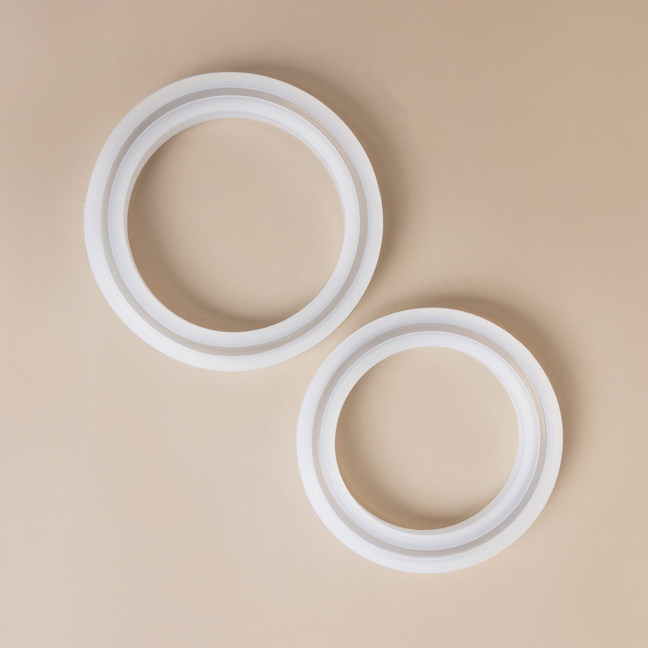 Resin Craft By Me™ Bangle Bracelet Keychain Silicone Mold 2pc